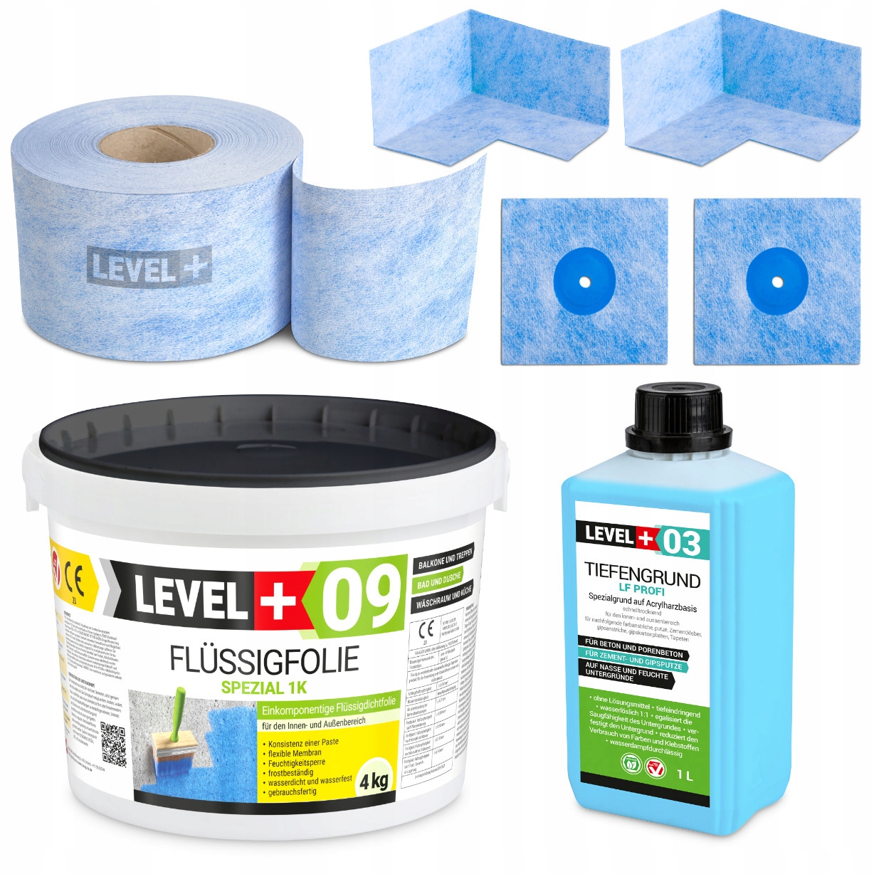 Tekutá Fólie 4kg Páska 5m Hydroizolace na balkon