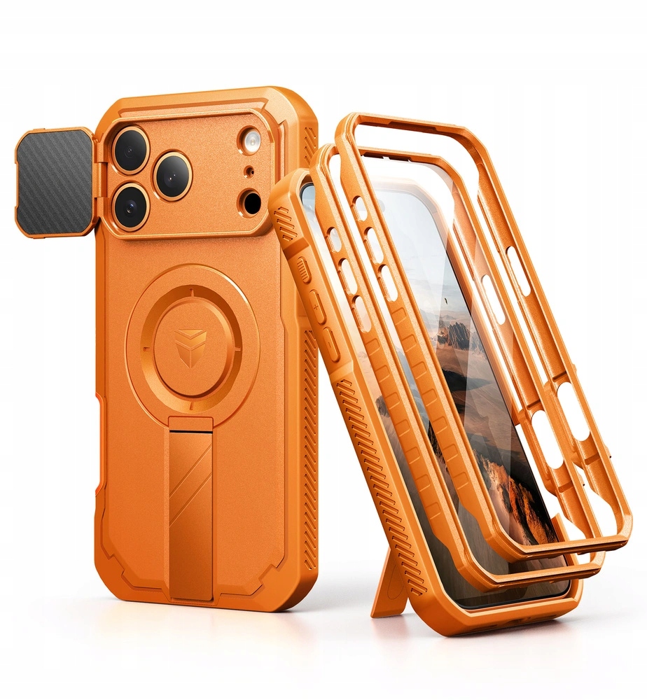 Dexnor Pancéřové Pouzdro Chránící Displej, Kryt 360 Pro Iphone 17 Pro Max