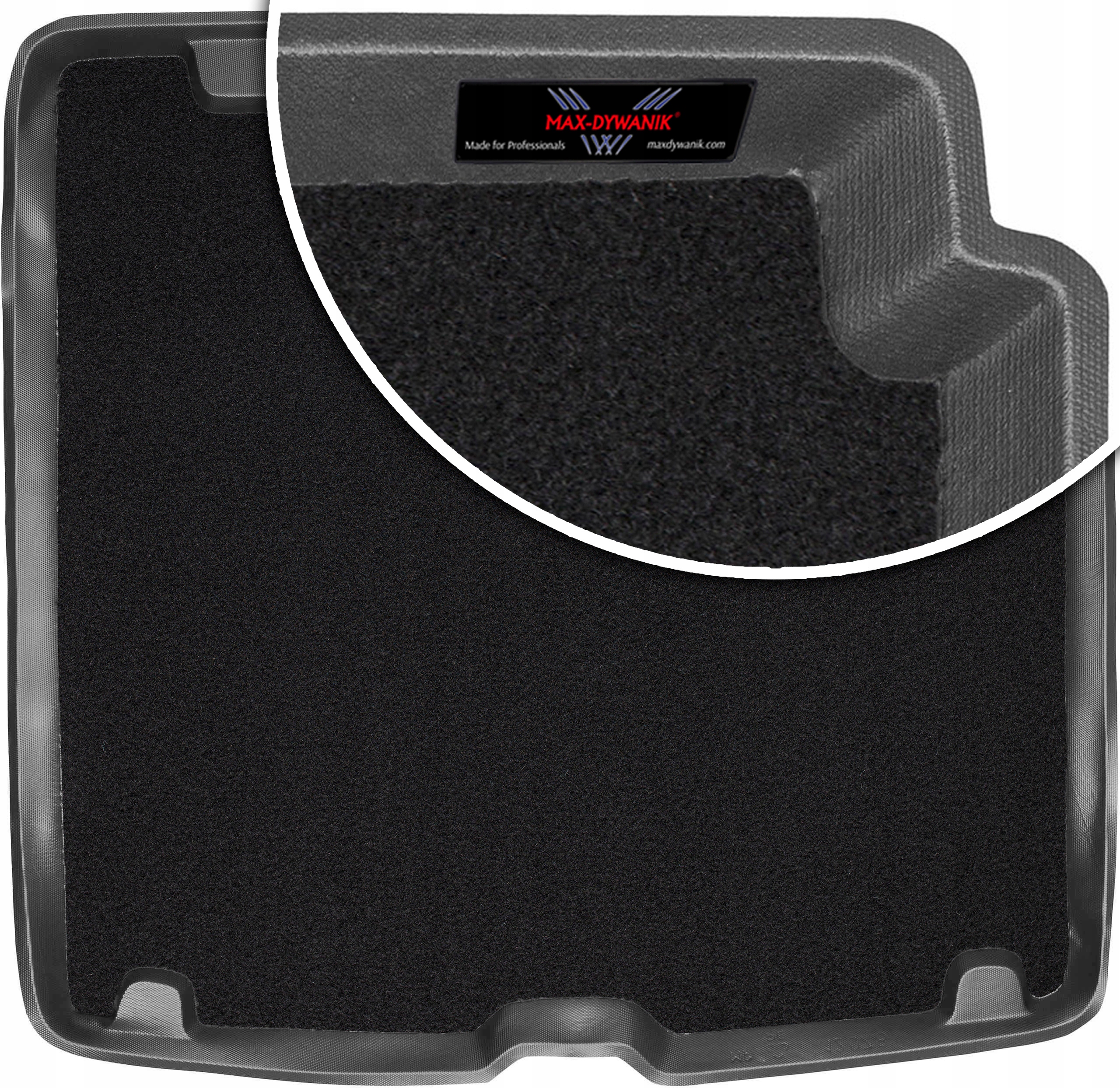 Bmw 5 F11 Kombi 2010-2017 Koberec do zavazadlového prostoru s velurovou podložkou