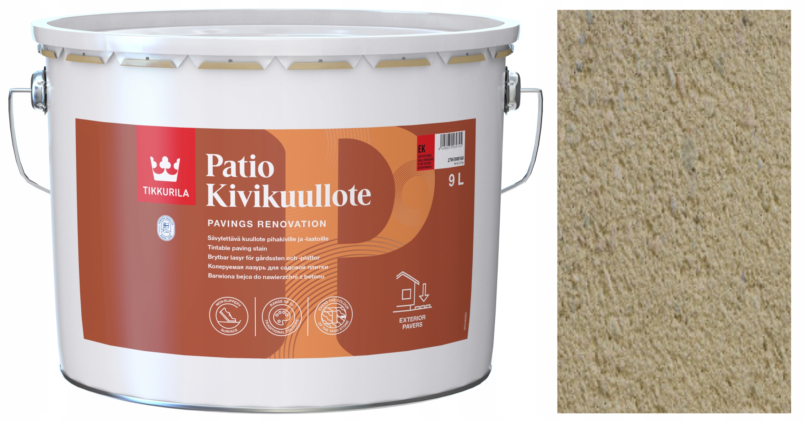

Tikkurila Impregnat Kostki Brukowej Patio 9L EK10