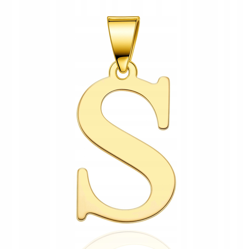 Zlatý Přívěsek 585 Písmenko S 25 mm