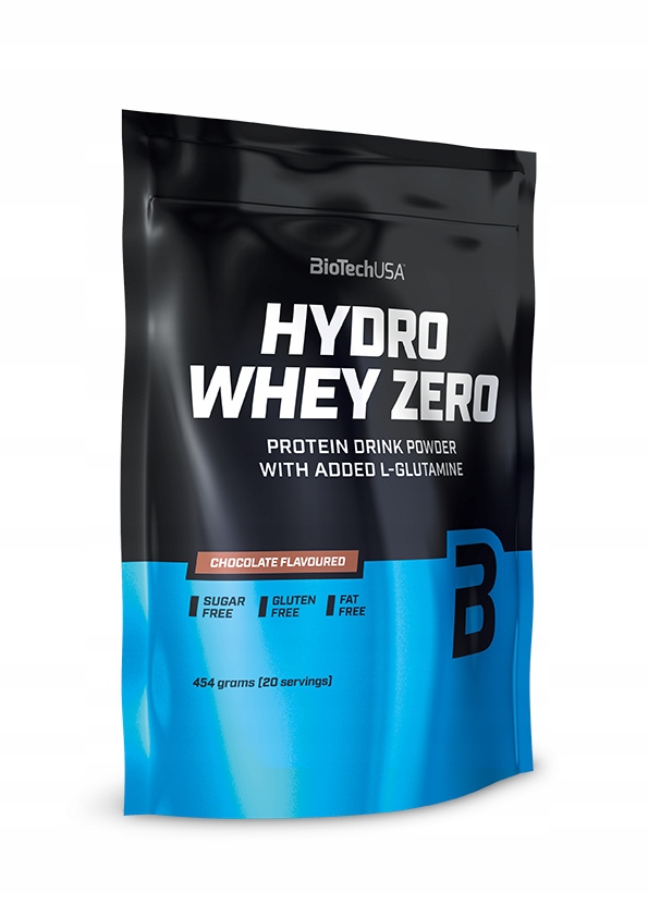BioTech Hydro Whey Zero Hydro 454 g Chocolate Hydrolyzát bílkovin Wph Doplněk Stravy