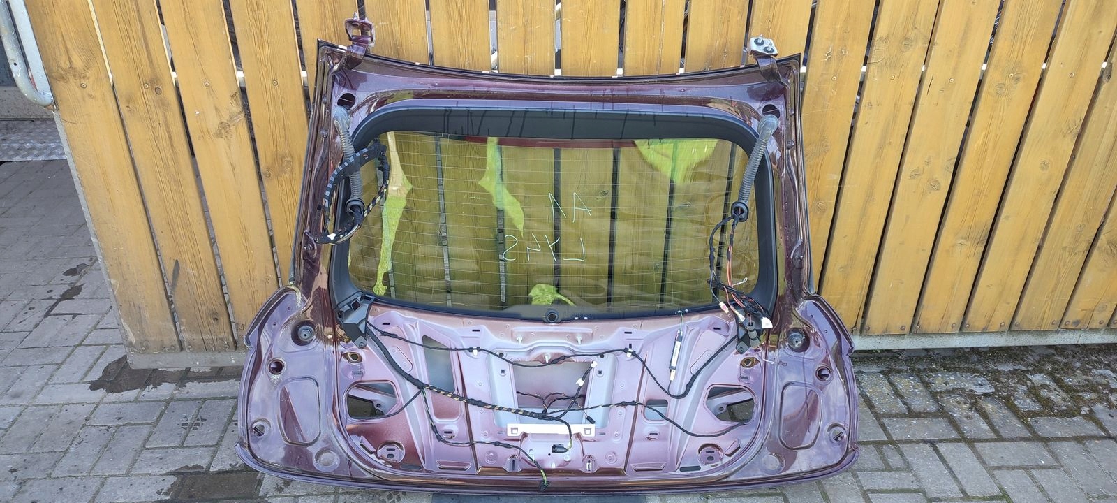 trunk door boot Audi A1 8X LY4S 3D