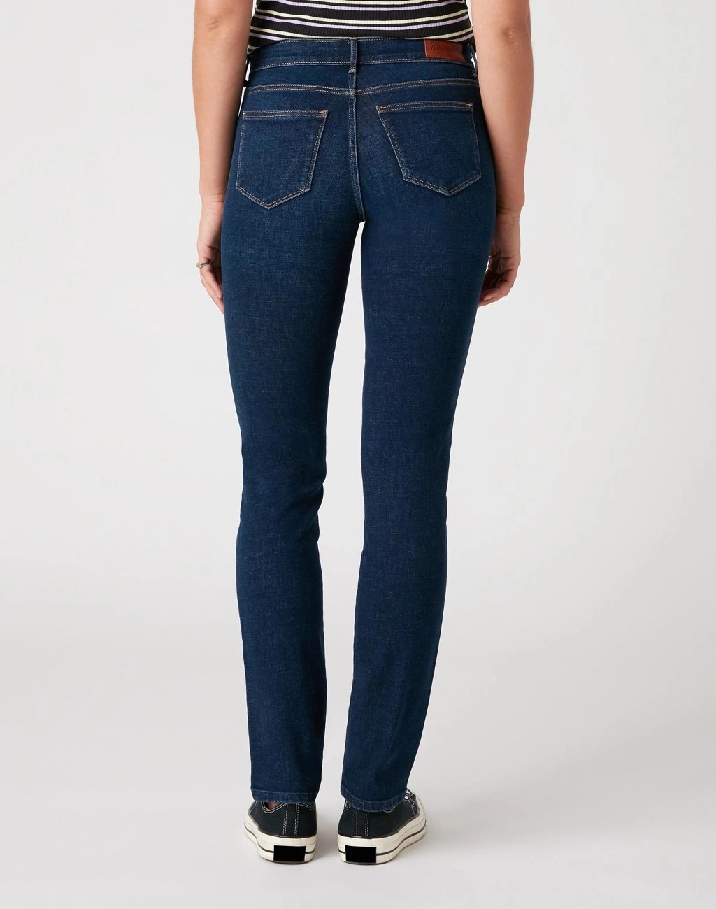 Dámské slim džínové kalhoty Wrangler Slim Night Blue W28LVH78Y 26/32