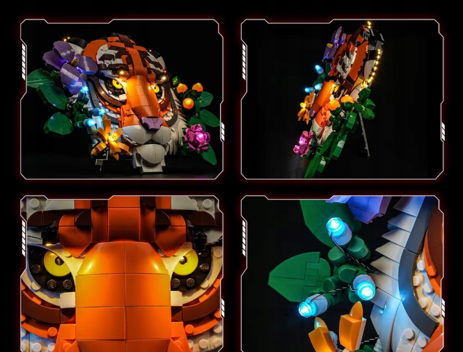 Sada osvětlení Lego pro kolekci Fauna Tiger 31217