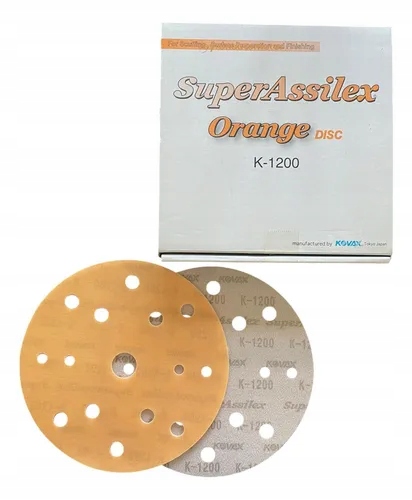 Kovax Assilex Orange Brúsny Papier 150mm K1200 25KS