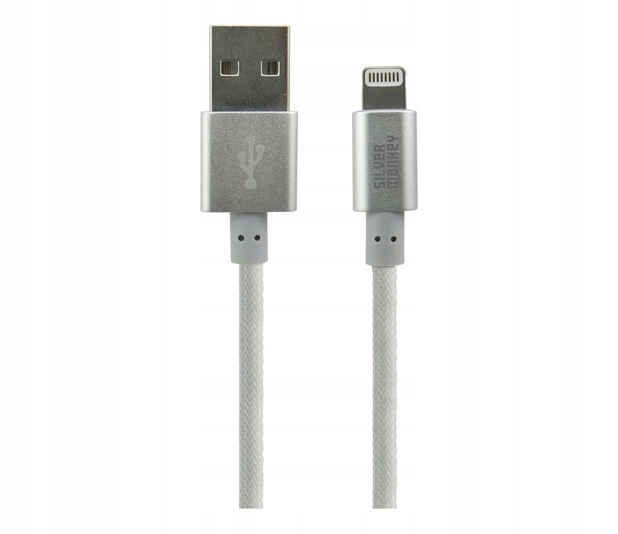 

Silver Monkey Kabel Usb-a na Lightning 0,5 m Mfi