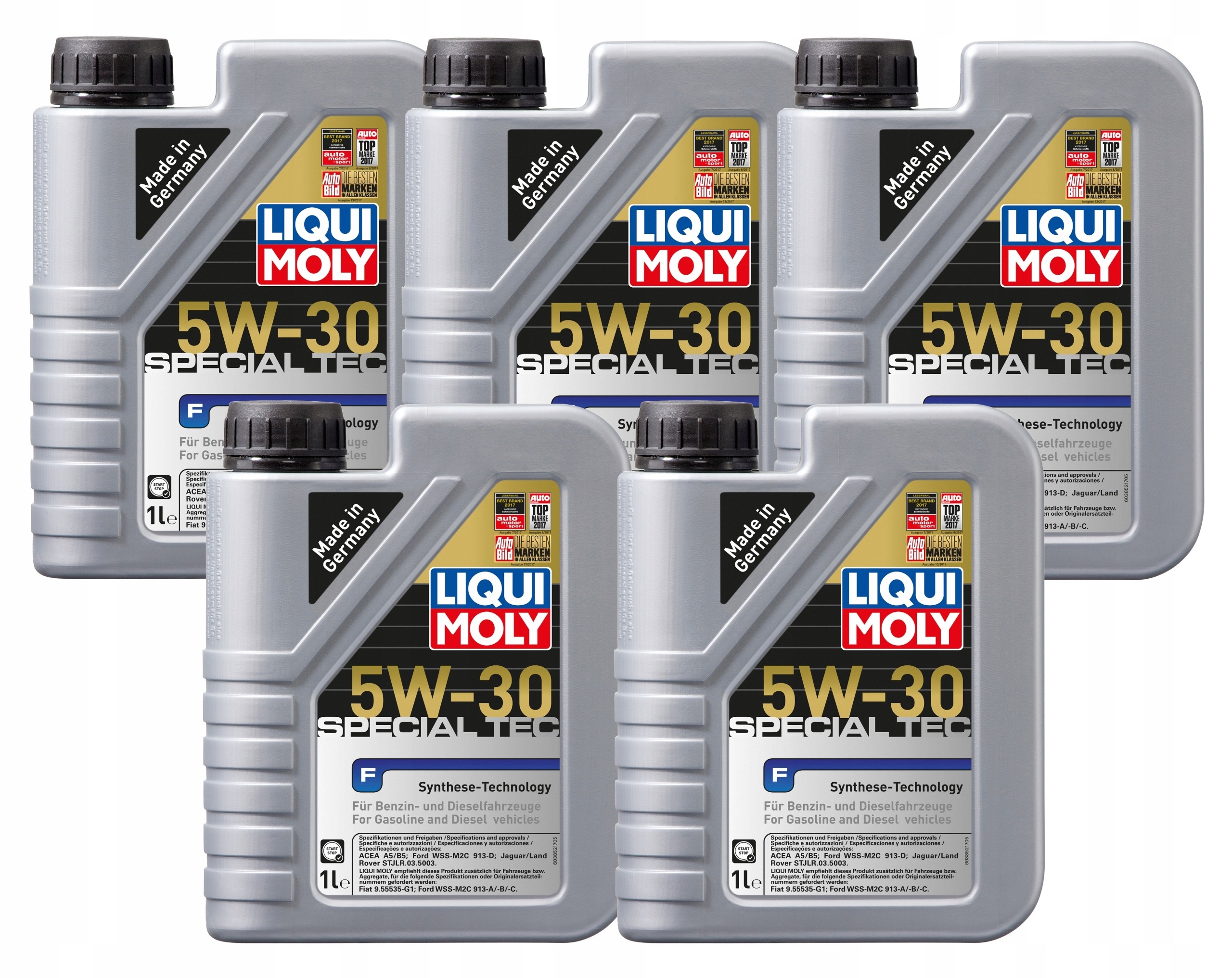 Motorový Olej Liqui Moly Special Tec F 5W30 A5/B5 Ford 5L