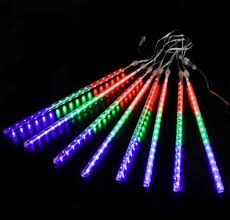 

Lampki Led Sople 50 cm Padający Śnieg Meteoryty K.