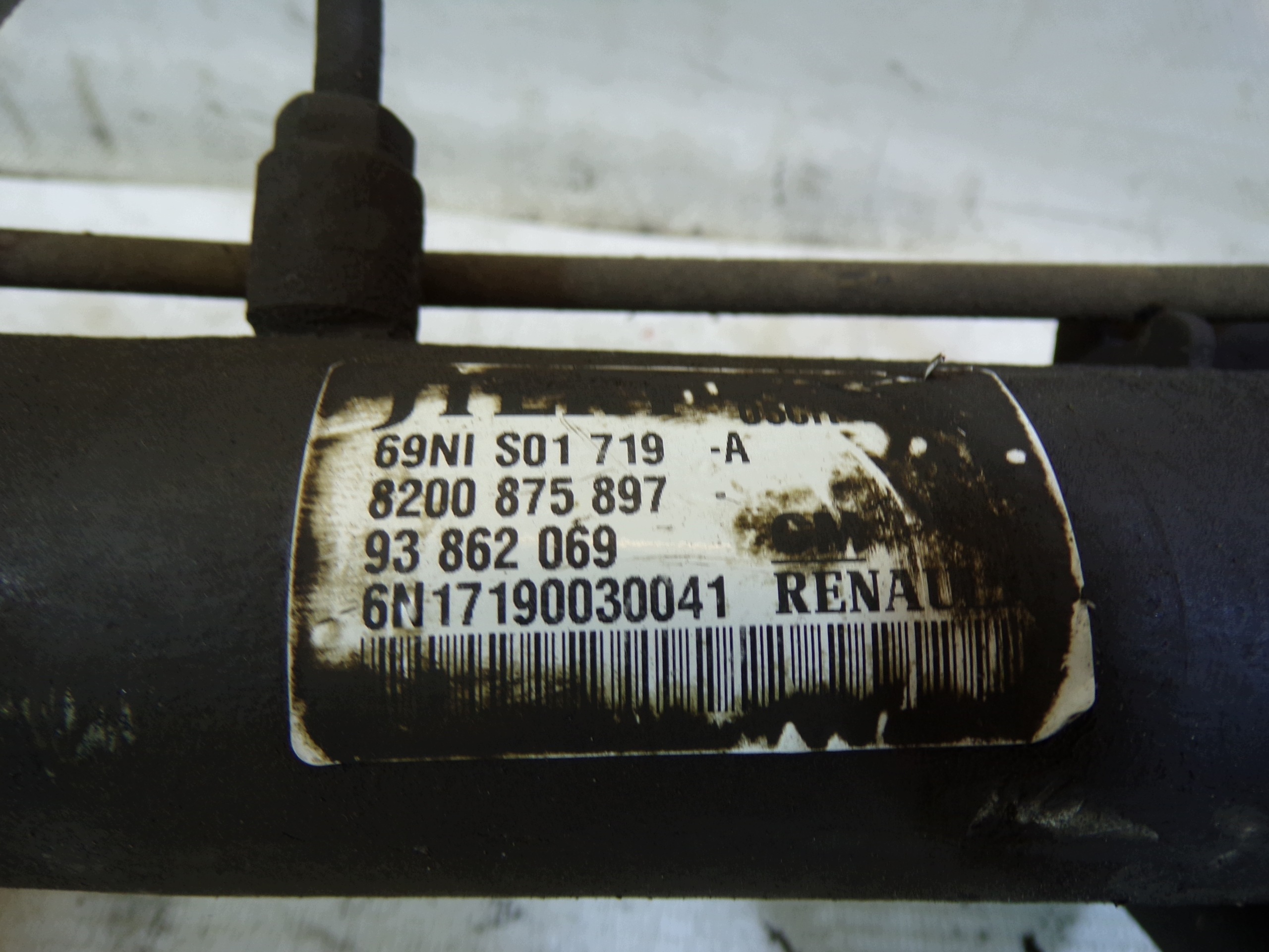servo control RENAULT TRAFIC 2 II VIVARO 8200875897
