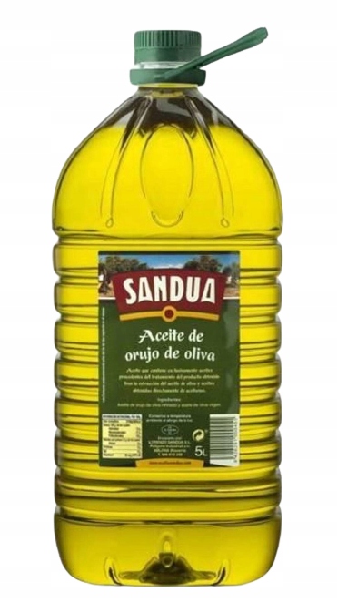 Hiszpańska Oliwa z Oliwek Pomace Sandua 5 L