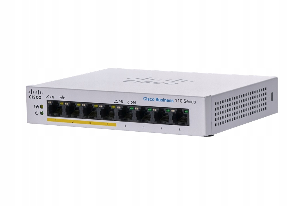 Cisco CBS110 Nespravovateľný 8-portový Ge Switch