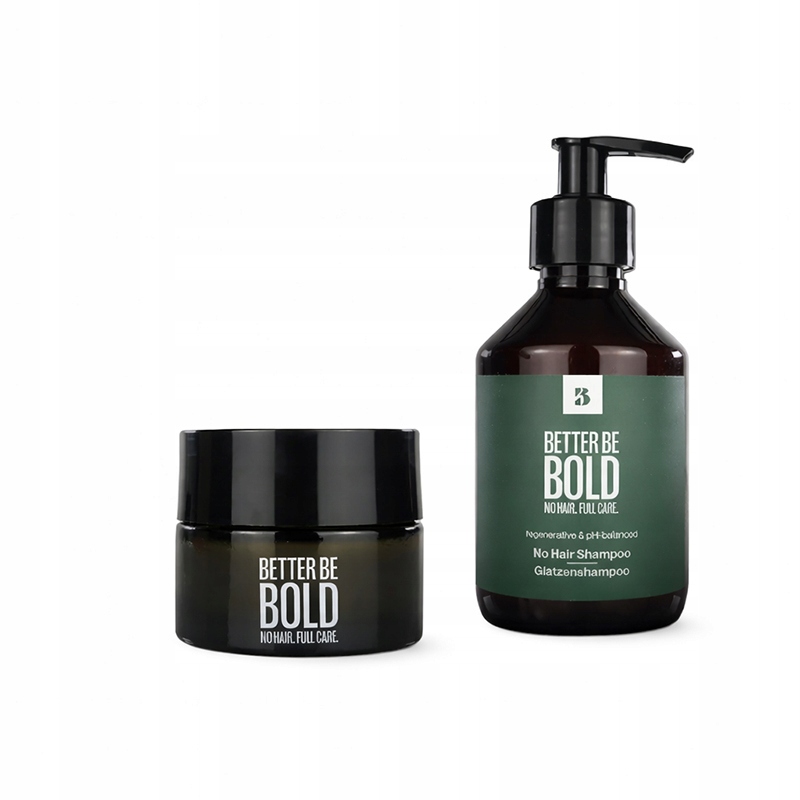 Zestaw kosmetyków do pielęgnacji łysej głowy Better Be Bold