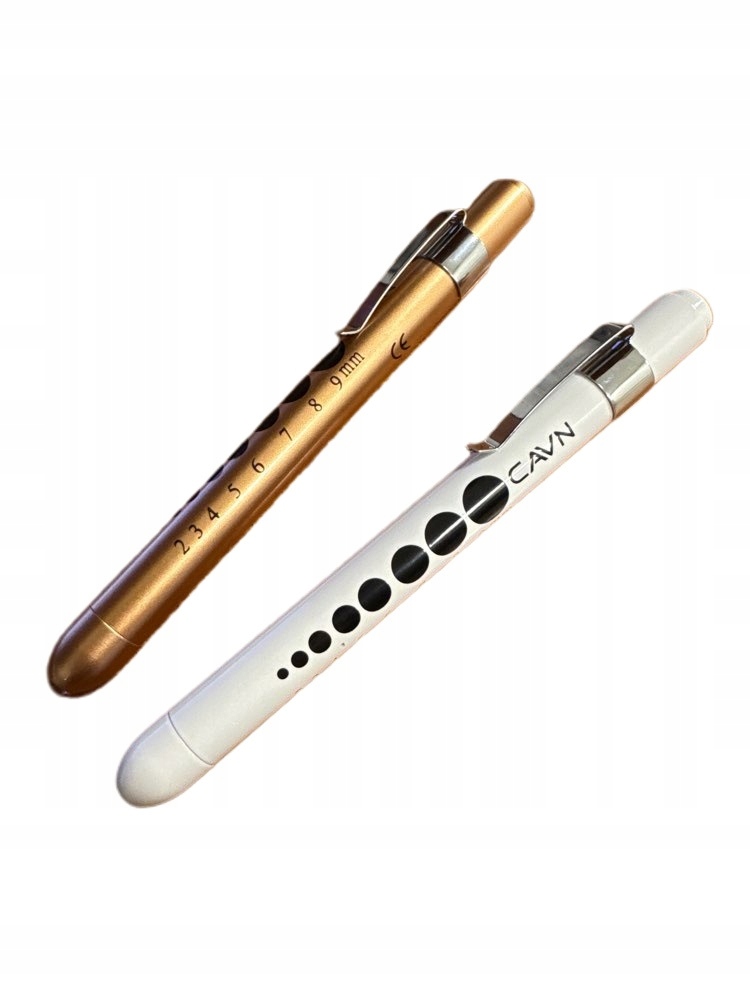 2x Mocna Latarka Laryngologiczna Led Aluminiowa