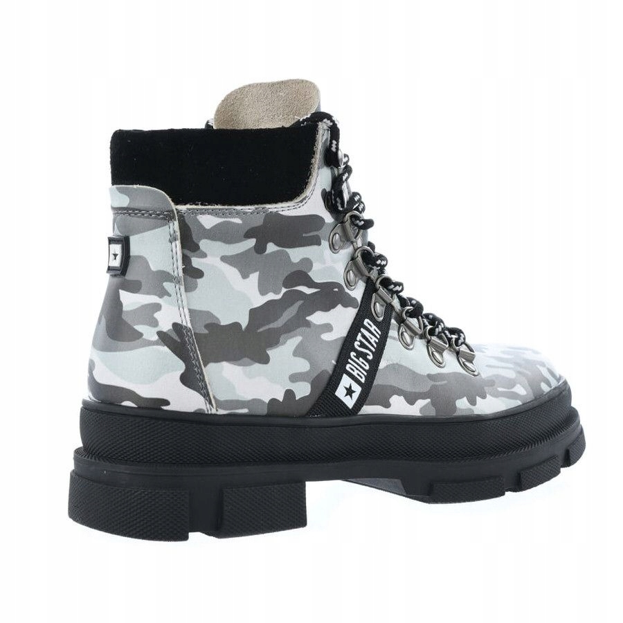 BUTY DAMSKIE BIG STAR TRAPERY TREKKINGOWE ZIMOWE Kolekcja miejskie sportowe streetwear