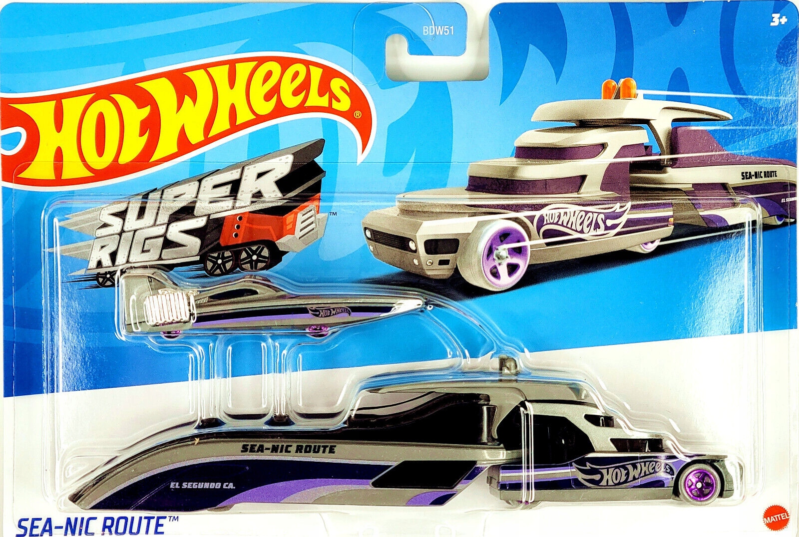 HOT WHEELS SUPER RIGS SEANIC ROUTE MOTORÓWKA 2023 12875976094 Allegro.pl