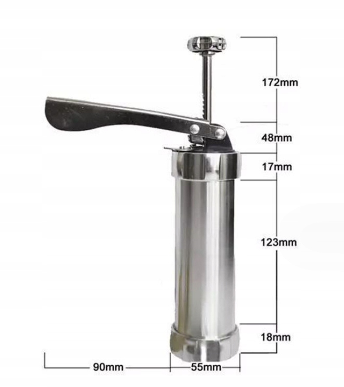 DEKORATOR DO CIAST MASZYNKA DO CIASTEK SZPRYCA TORTU EAN (GTIN) 5904208901532