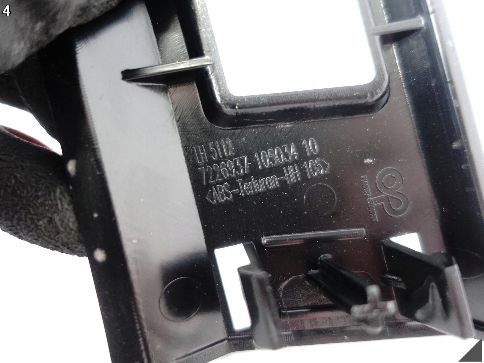 BMW X5 E70 LCI LIFT 06-13 bumper bracket holder bracket left rear part 7226937