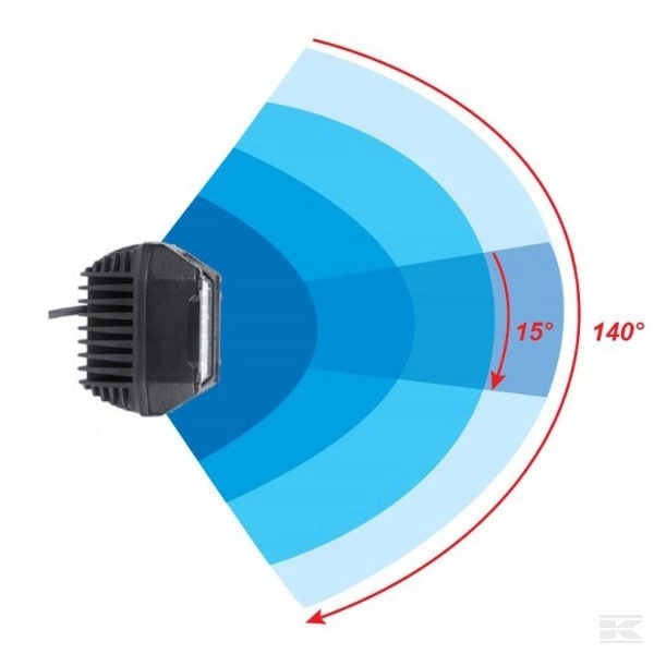 LAMPA HALOGEN ROBOCZY LED COMBO 30W 2850 lm KRAMP Light Source LED
