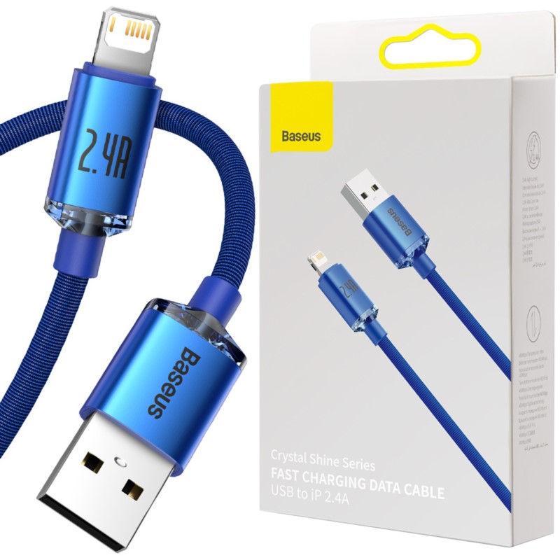 

Baseus Kabel Usb Do Iphone X Xs 11 12 13 Pro 1,2M