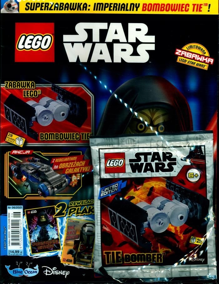 Lego Star Wars Klocki Imperialny Bombowiec Tie 28 elementów i komiks