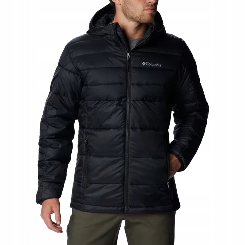Columbia pánská zimní péřová bunda Buck Buttle II Insulated černá