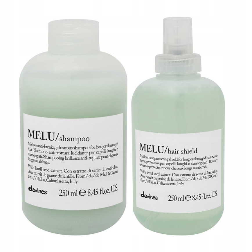 Davines Melu Šampon S Teplým Ochranným Kondicionérem 2x250ML