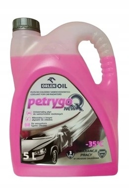 Plyn Do Chlod. Petrygo Q 5L Rozowy Mieszalny Z Zielonym