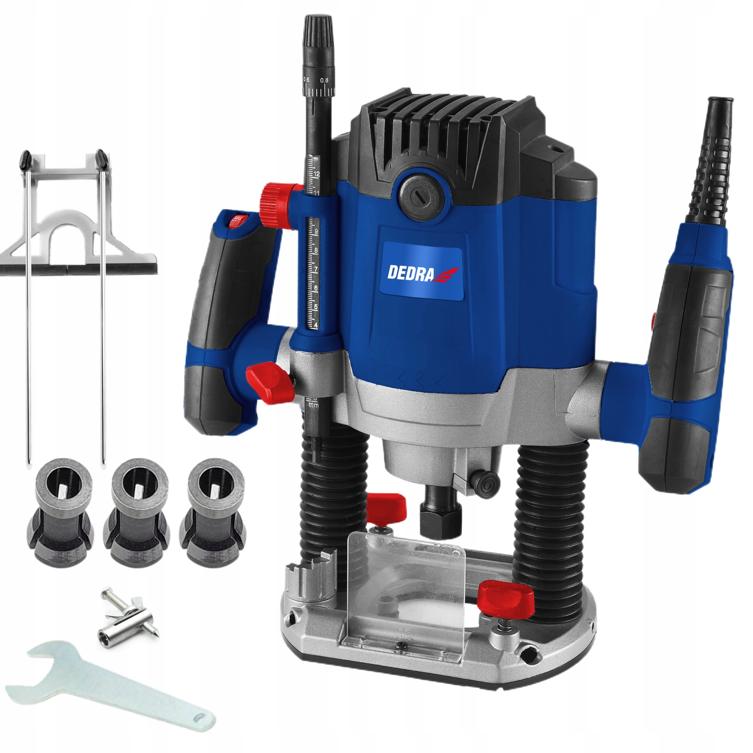 DEDRA FREZARKA GÓRNOWRZECIONOWA 1600W DED7981 DO DREWNA UCHWYT 6, 8, 10 Marka Dedra