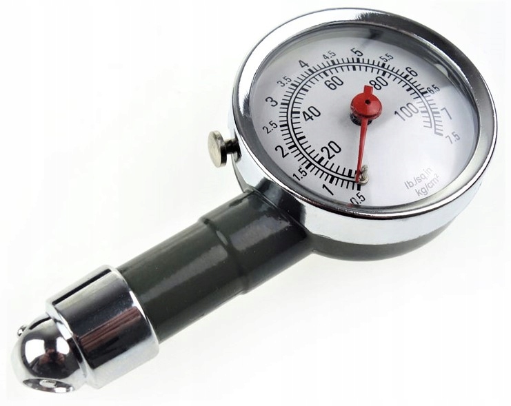 CIŚNIENIOMIERZ DO KÓŁ MIERNIK CIŚNIENIA MANOMETR Marka Titanium+