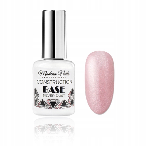 

Modena Nails Base Construction 15ml Silver Dust