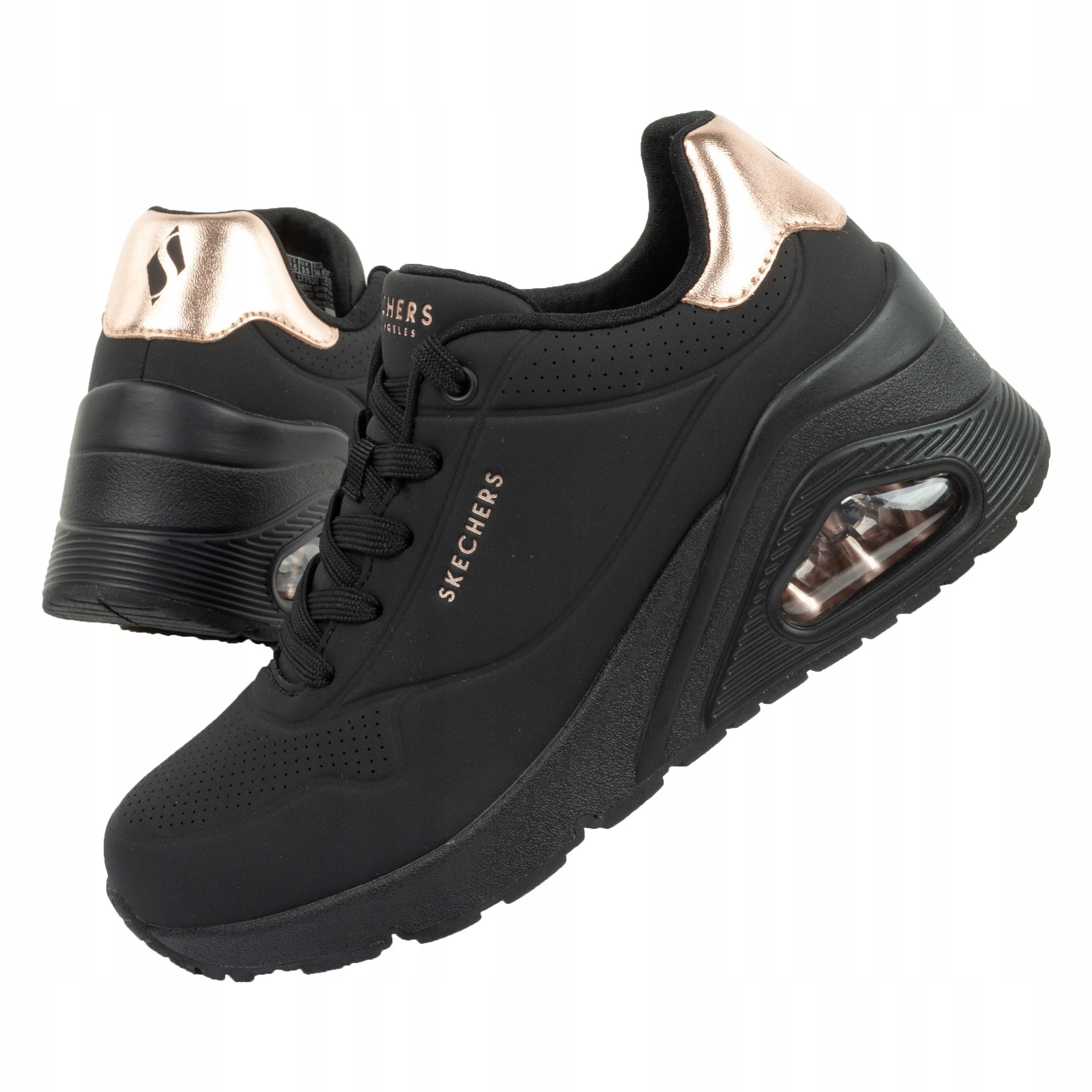 Dámské sportovní boty Skechers Uno [177520/BBK]