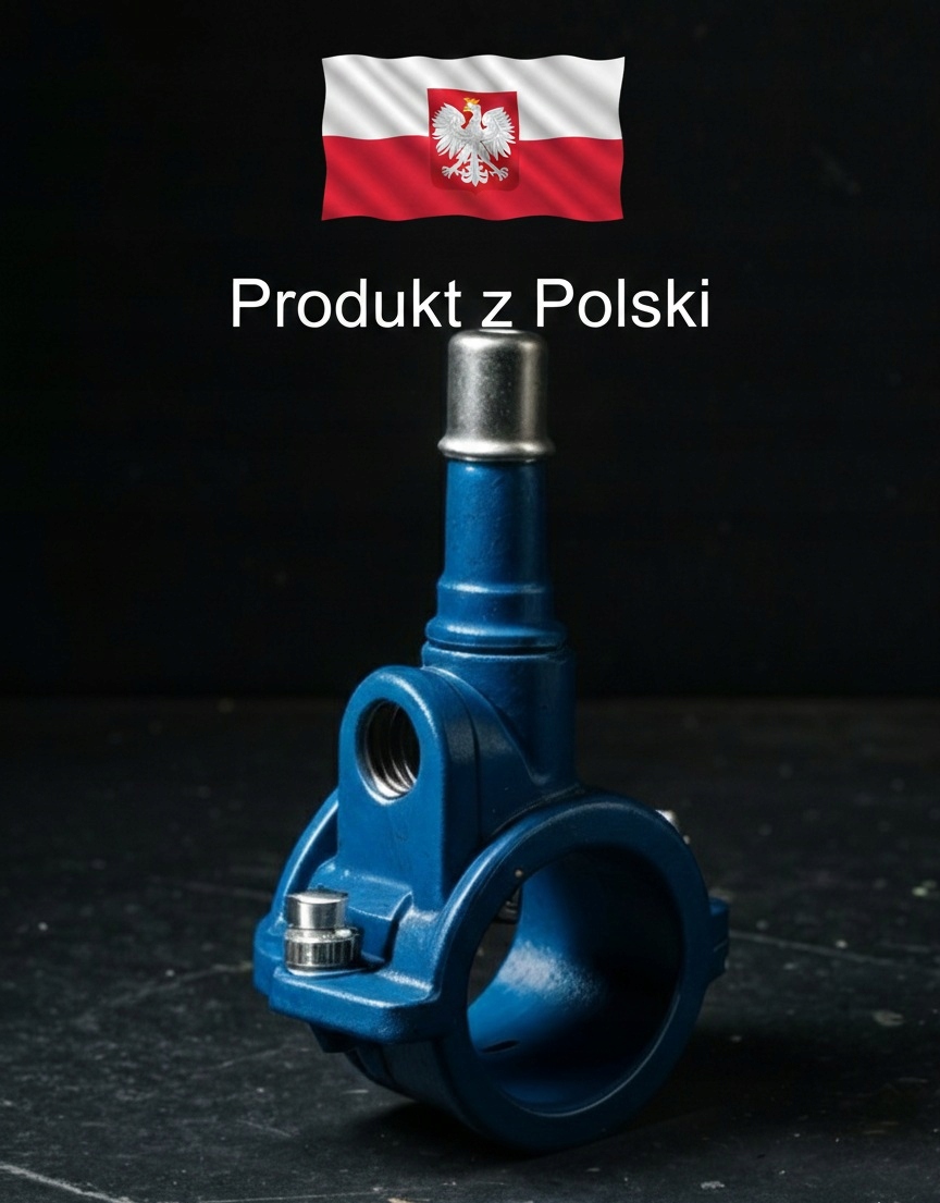Nawiertka samonawiercająca Ns na rure Pvc i Pe Dn 63 Dn 40 6/4" Sfero