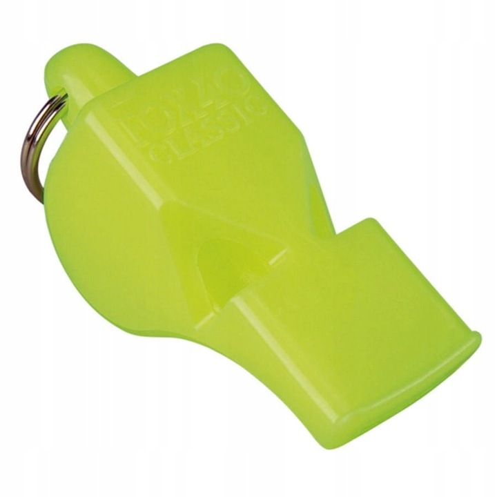 Gwizdek Fox 40 Classic Żółty Fluo 115 dB Sznurek