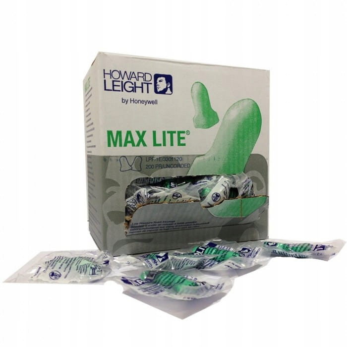 Zatyczki Stopery Do Uszu Howard Leight Max Lite Uncorded 200 Par