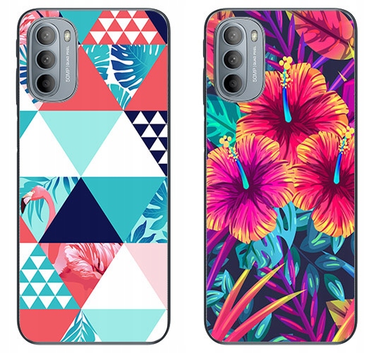 

2 x Etui Silikon Do Motorola Moto G82 5G Szkło