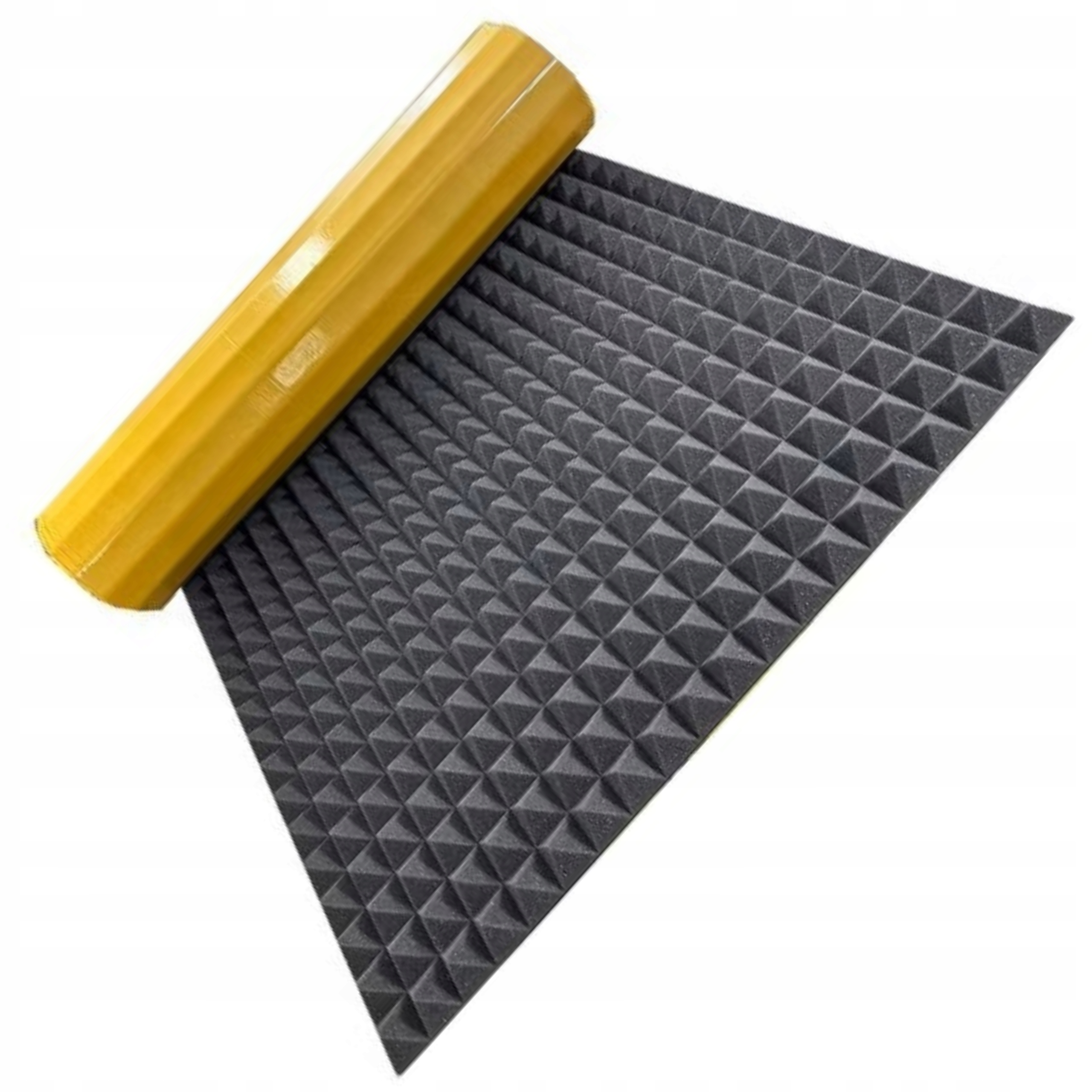 Akustická pěna Abm absorbující Pyramidky s lepidlem Abm 50 mm 100 x 200 cm