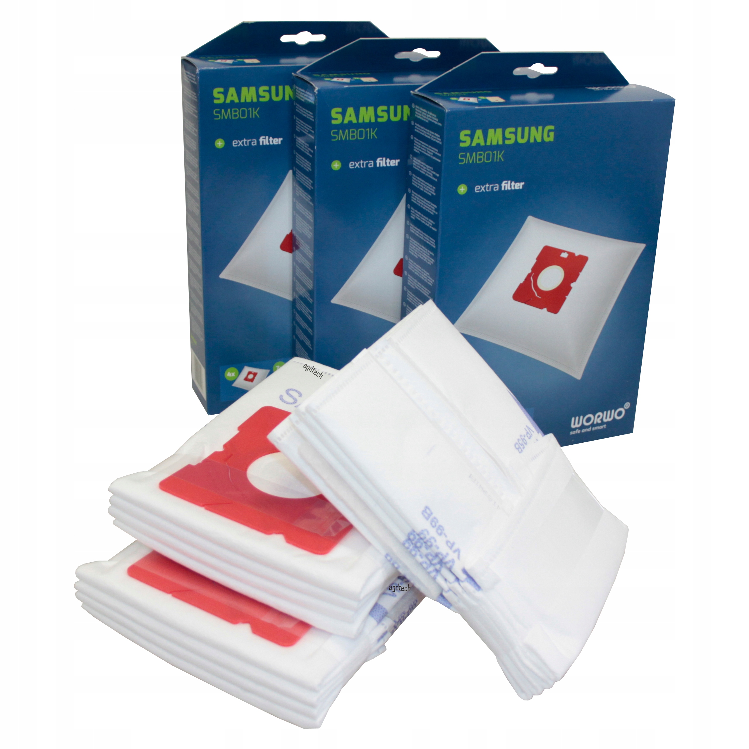 

12szt. Worki Samsung SC5450 SC5480 SC5481 SC5490