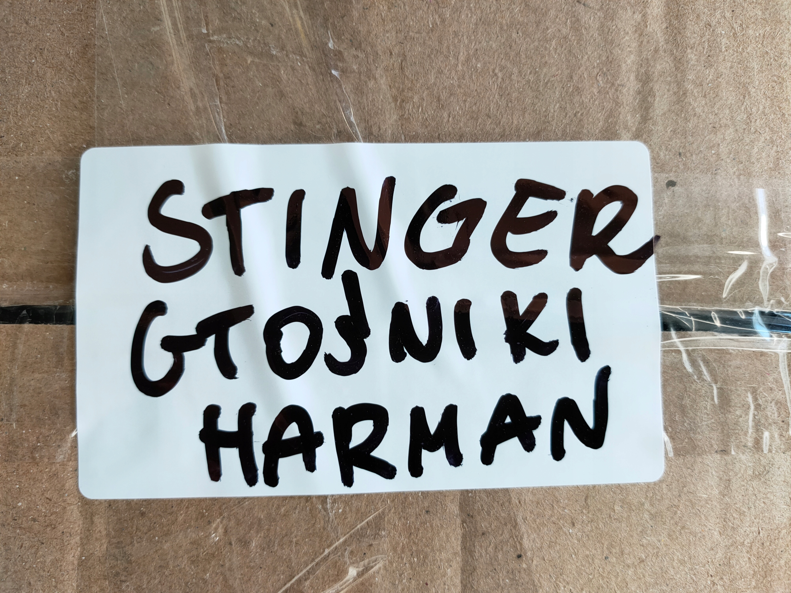 KIA STINGER 17-21 speakers HARMAN running board OE
