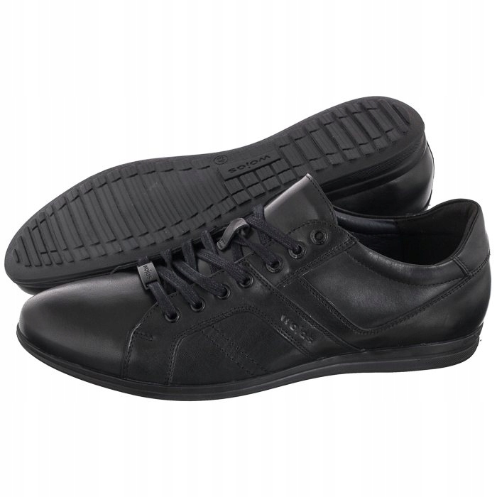 

Buty Męskie Półbuty Skórzane Wojas Czarne 8075-51