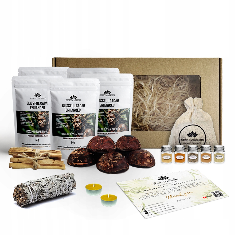 Levně Ceremoniální kakao 20 Adaptogenů 300 g