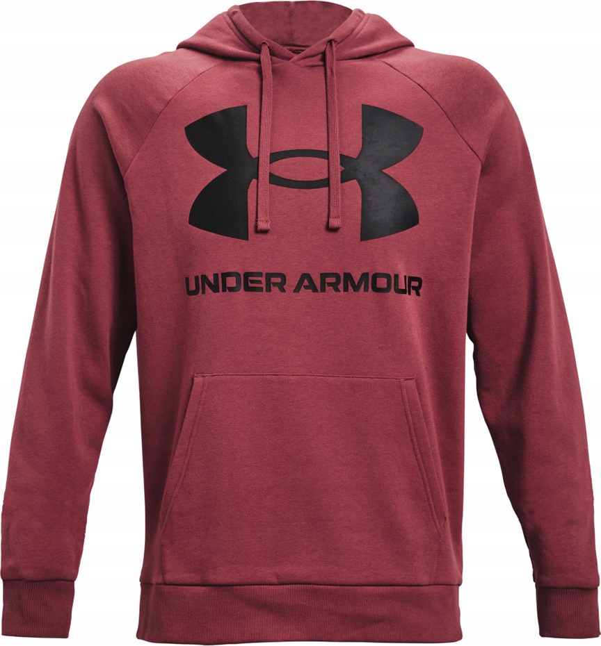 Pánská Mikina Under Armour Rival Fleece Big Logo Hd Burgund 1357093 652 vel. S