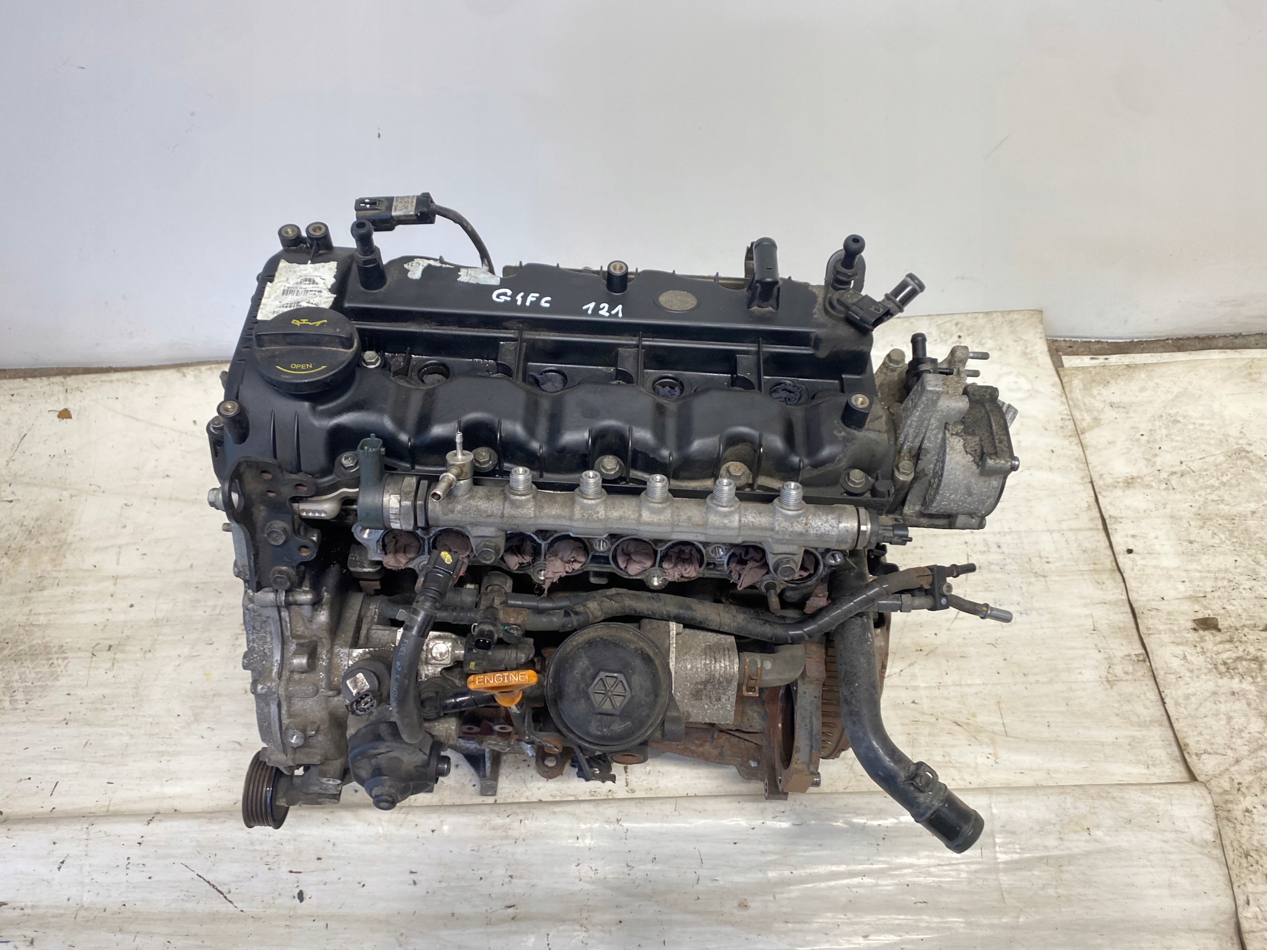 engine HYUNDAI I20 II 1.4 CRDI D4FC EUR0 6 121 TYS KM 14-19