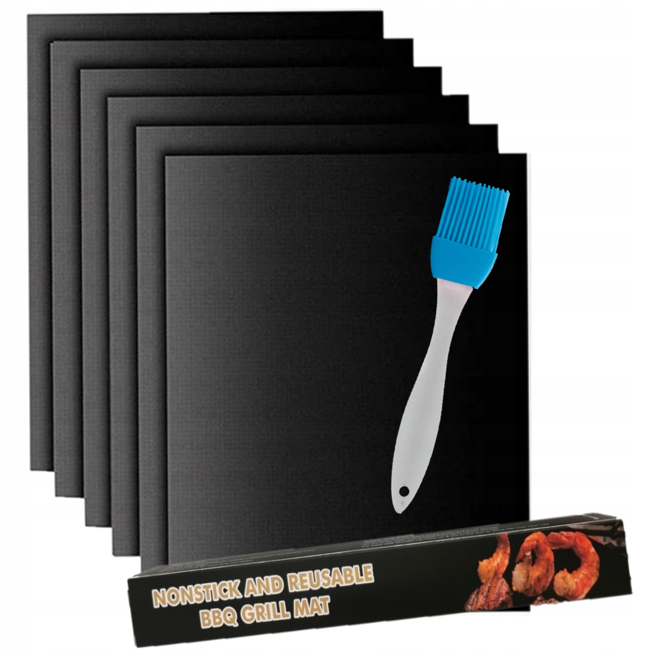 

6X Mata teflonowa Na Grill tacka Do Pieczenia Bbq