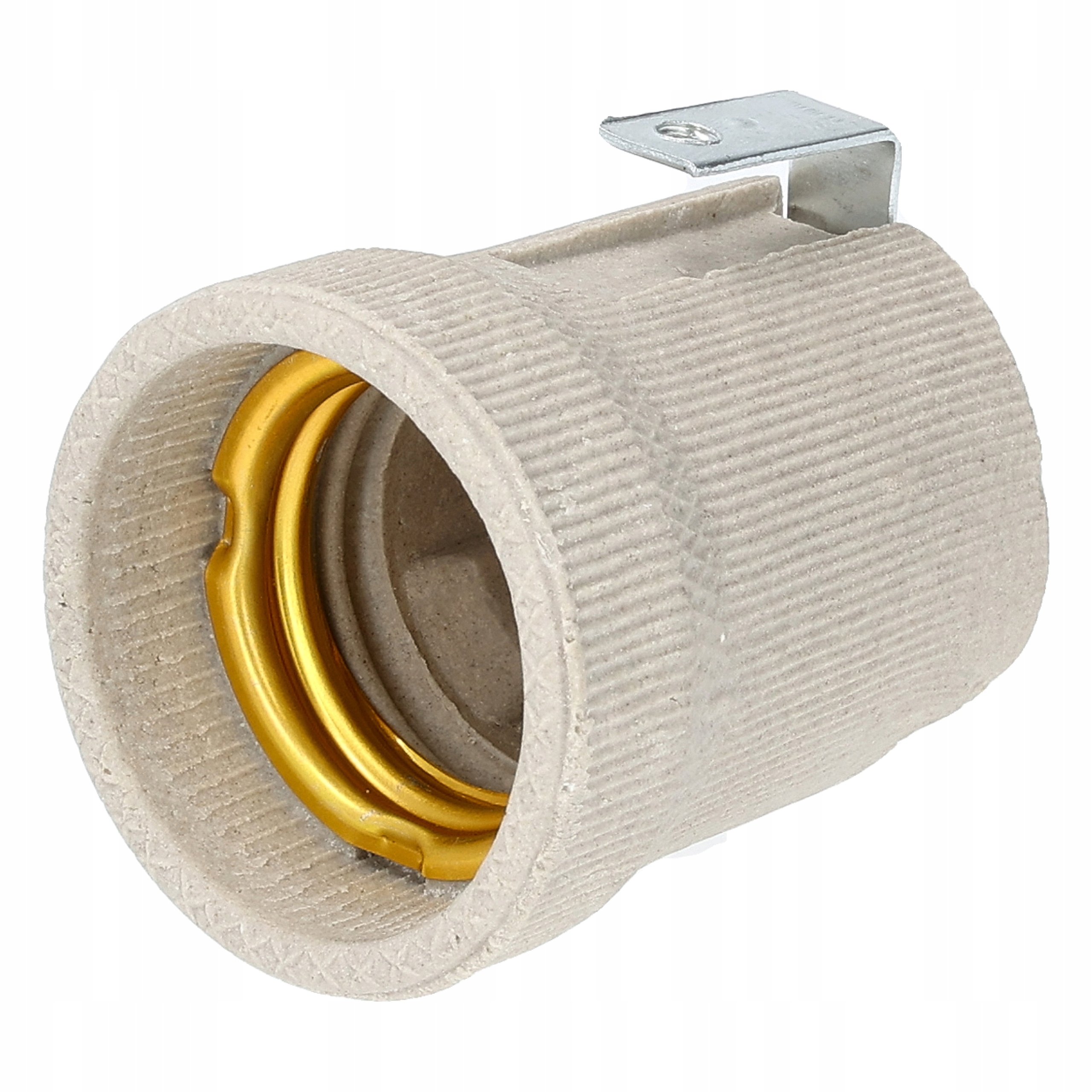 OPRAWA OPRAWKA CERAMICZNA ŻARÓWKI E27 Z BLASZKĄ Kod producenta GN-B-E27-A-400
