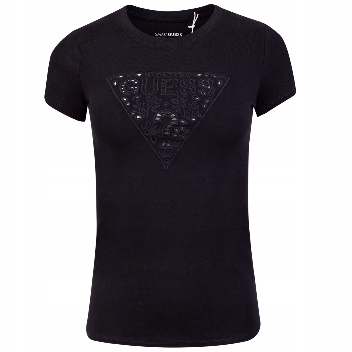 

Guess Koszulka Damska T-shirt Ss Eyelet Black r. S