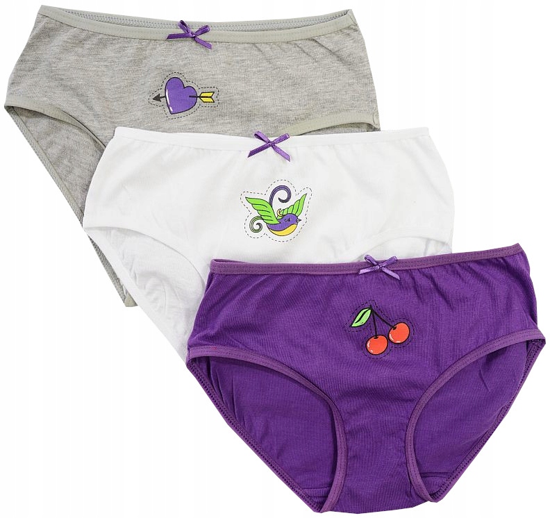 

Yo! Figi 3-PACK Majtki Dziewczęce 146/152 Y400B