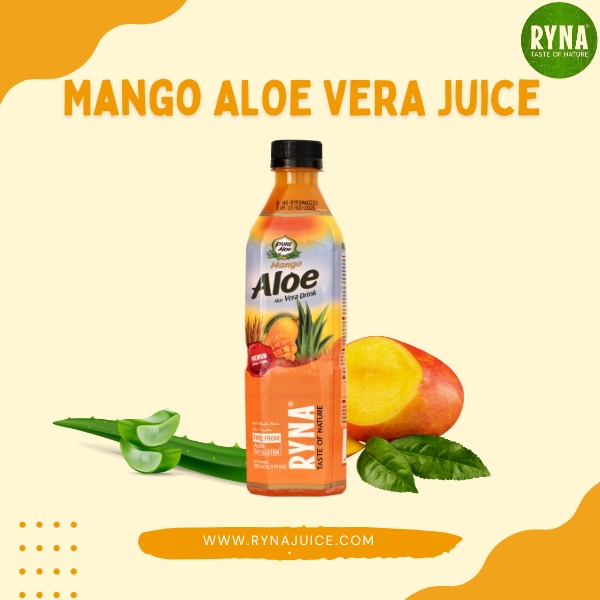 RYNA ALOEVERA MANGO JUICE 500ML