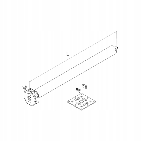 Silnik Do Rolet Aluprof FI60 DM45R 20/15 Radiowy