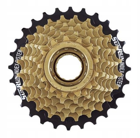 

Wolnobieg 8 rzędowy nakręcany SunRun 13-32 zęby